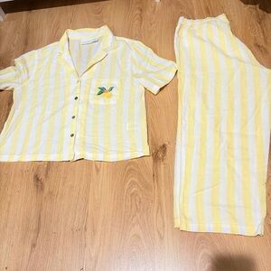 Cynthia Rowley 100 % Cotton Embroidery Pajama- Women